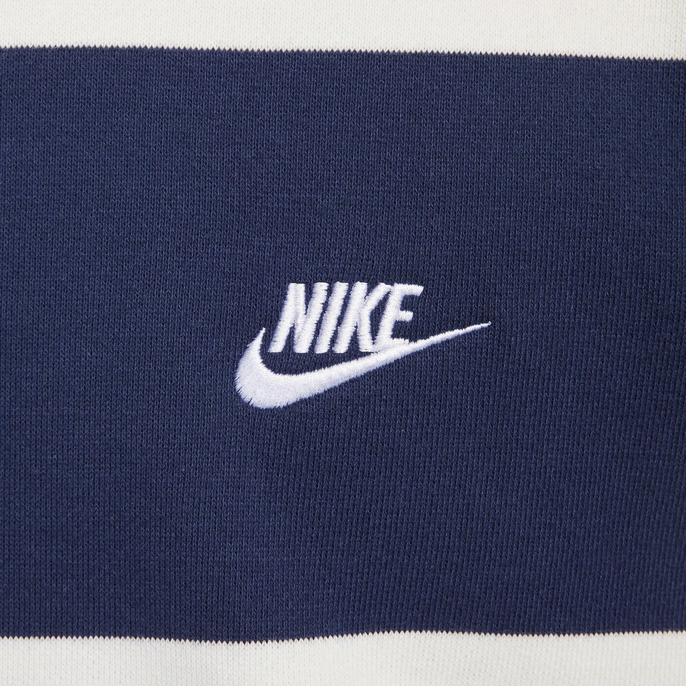 Men's Club Fleece Striped Heavyweight Crew