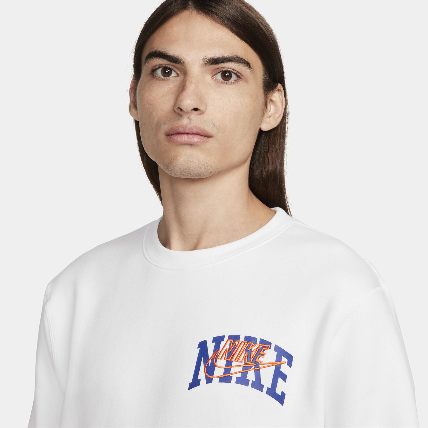 Men's Club Fleece Long-Sleeve Sweatshirt
