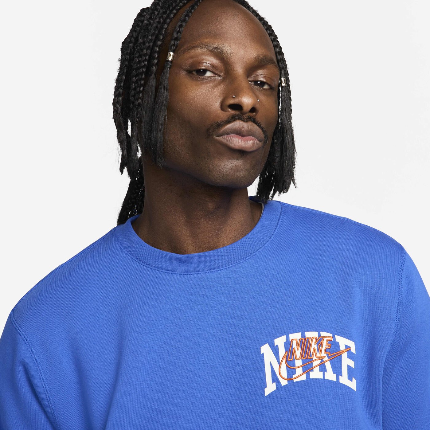 Men's Club Fleece Long-Sleeve Sweatshirt