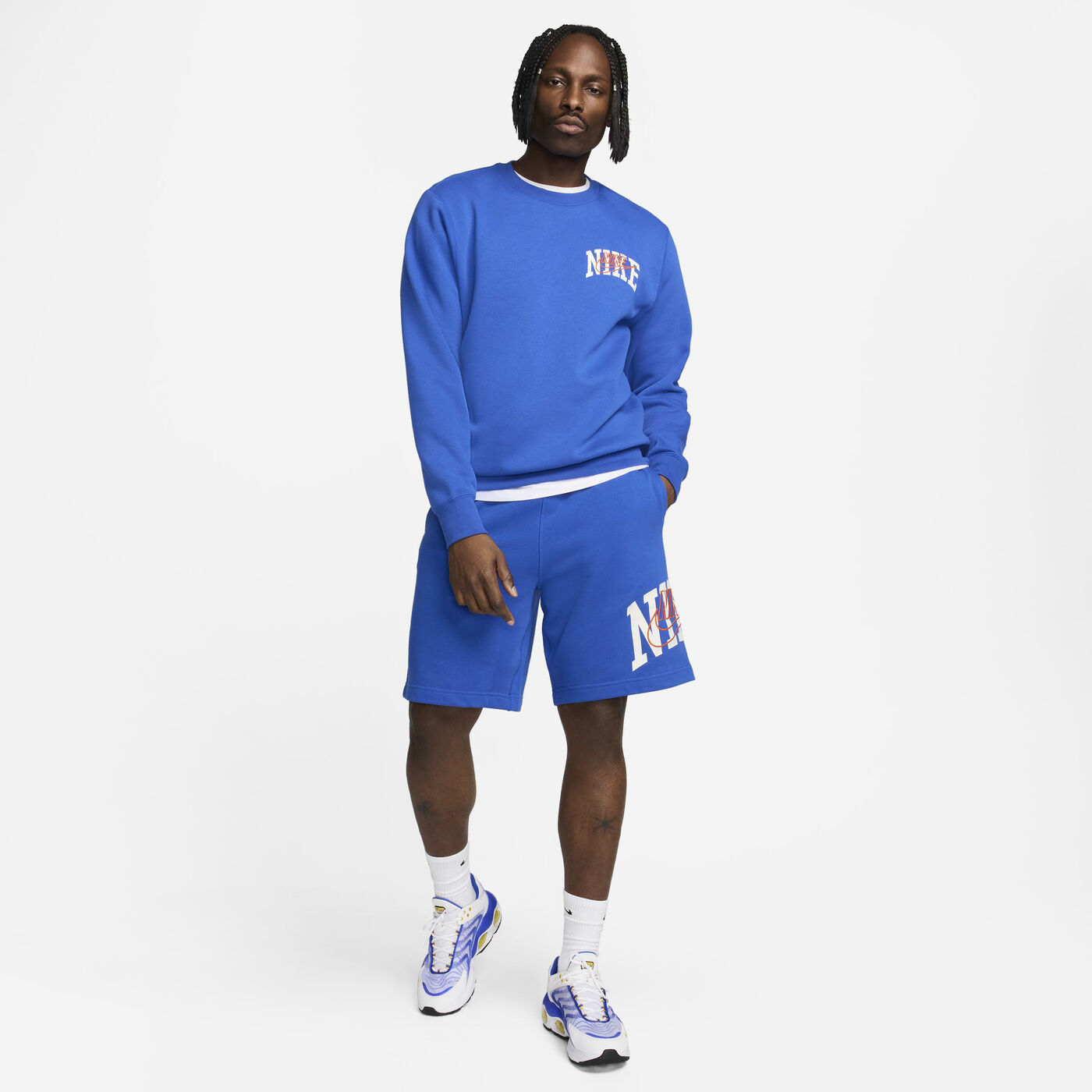 Men's Club Fleece Long-Sleeve Sweatshirt