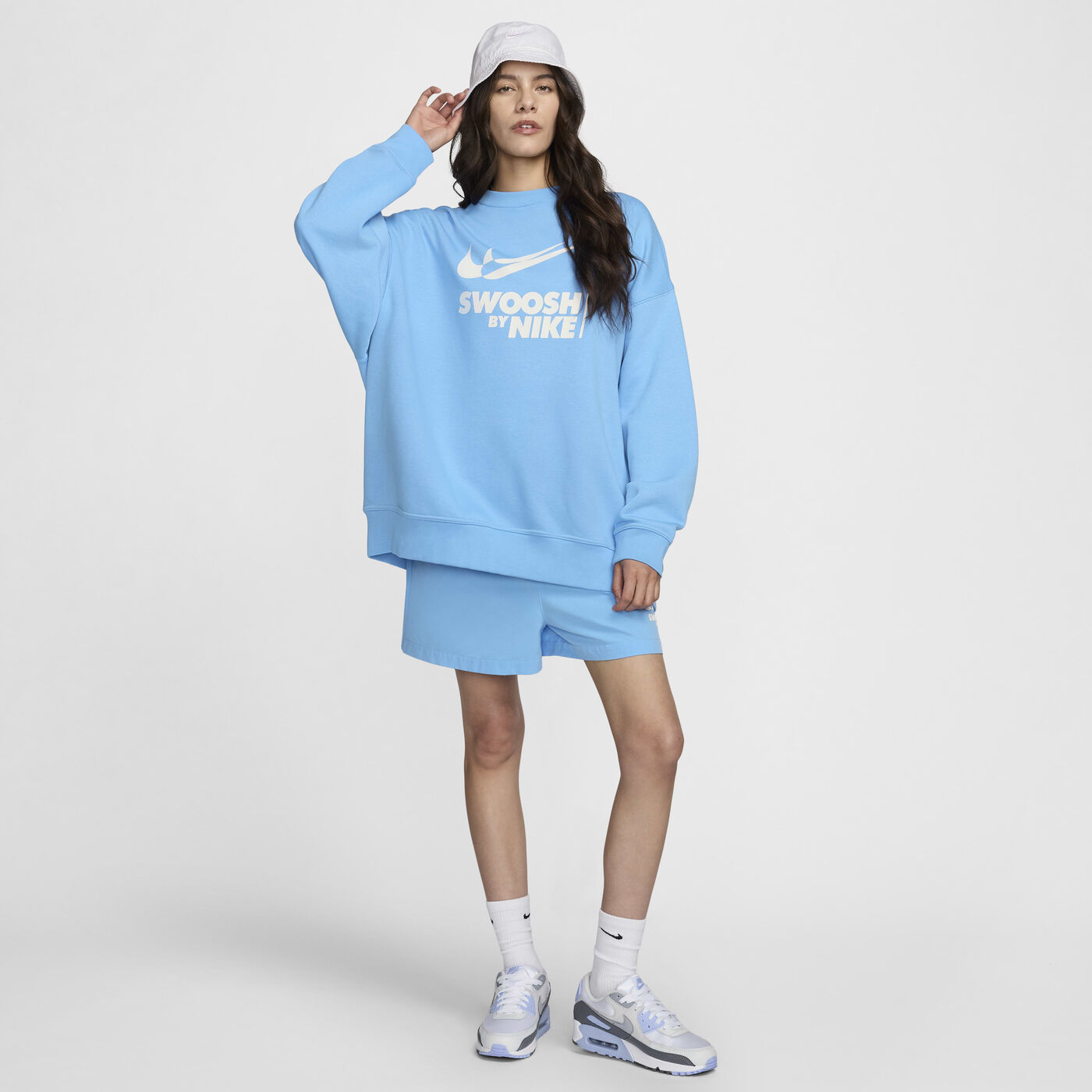 Women's Sportswear Oversized Fleece Sweatshirt