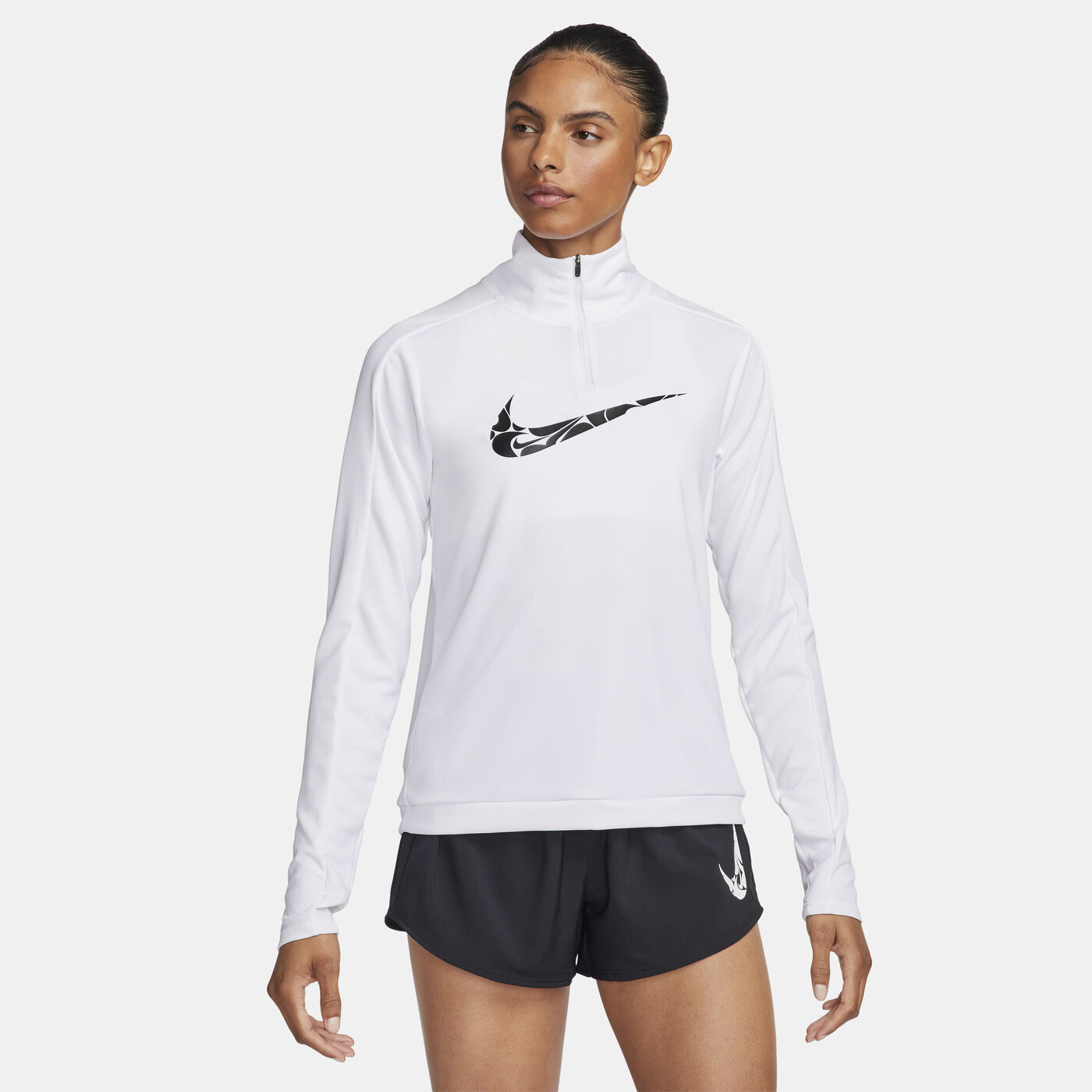 Women's Swoosh Dri-FIT 1/4-Zip Mid Layer