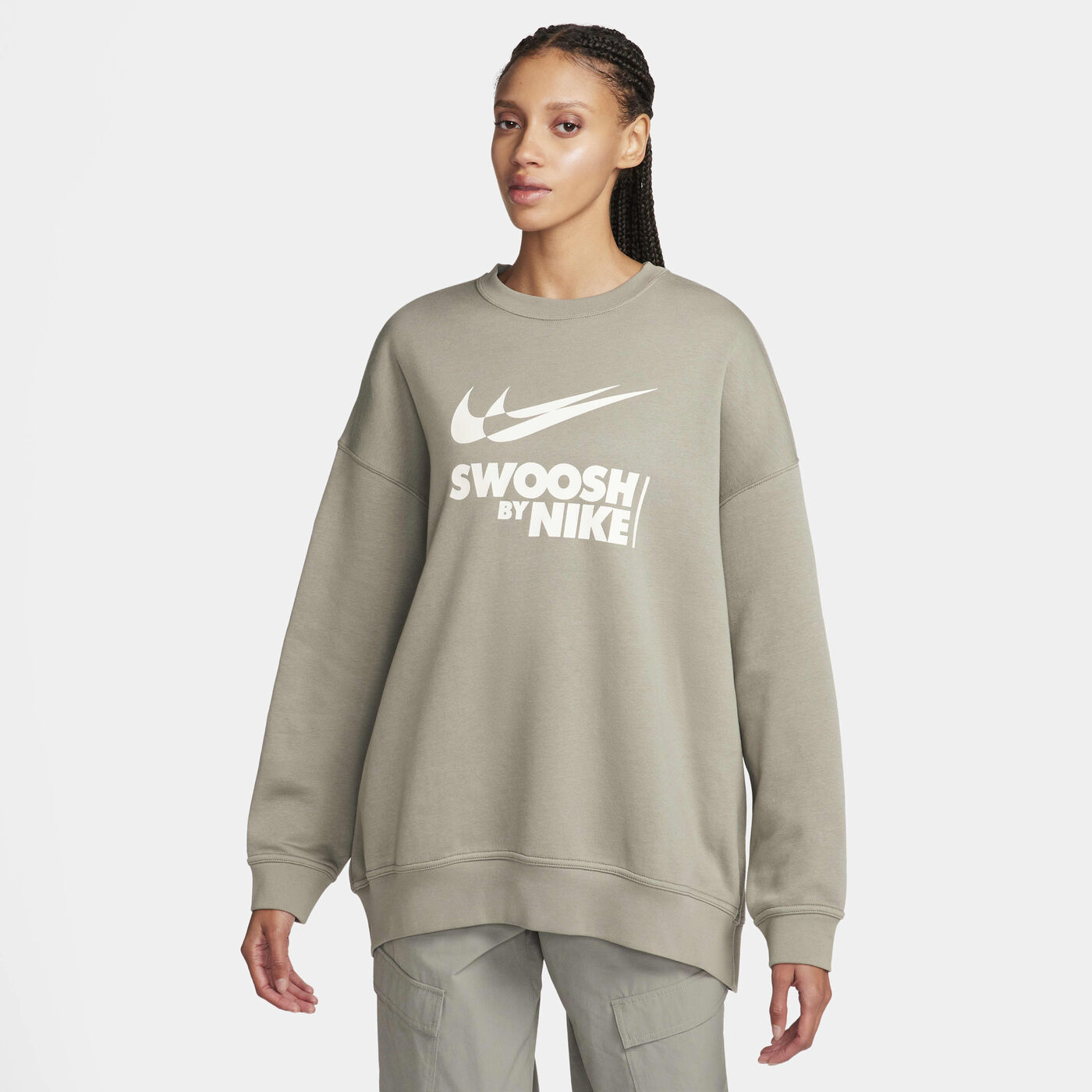 Women's Sportswear Oversized Fleece Sweatshirt