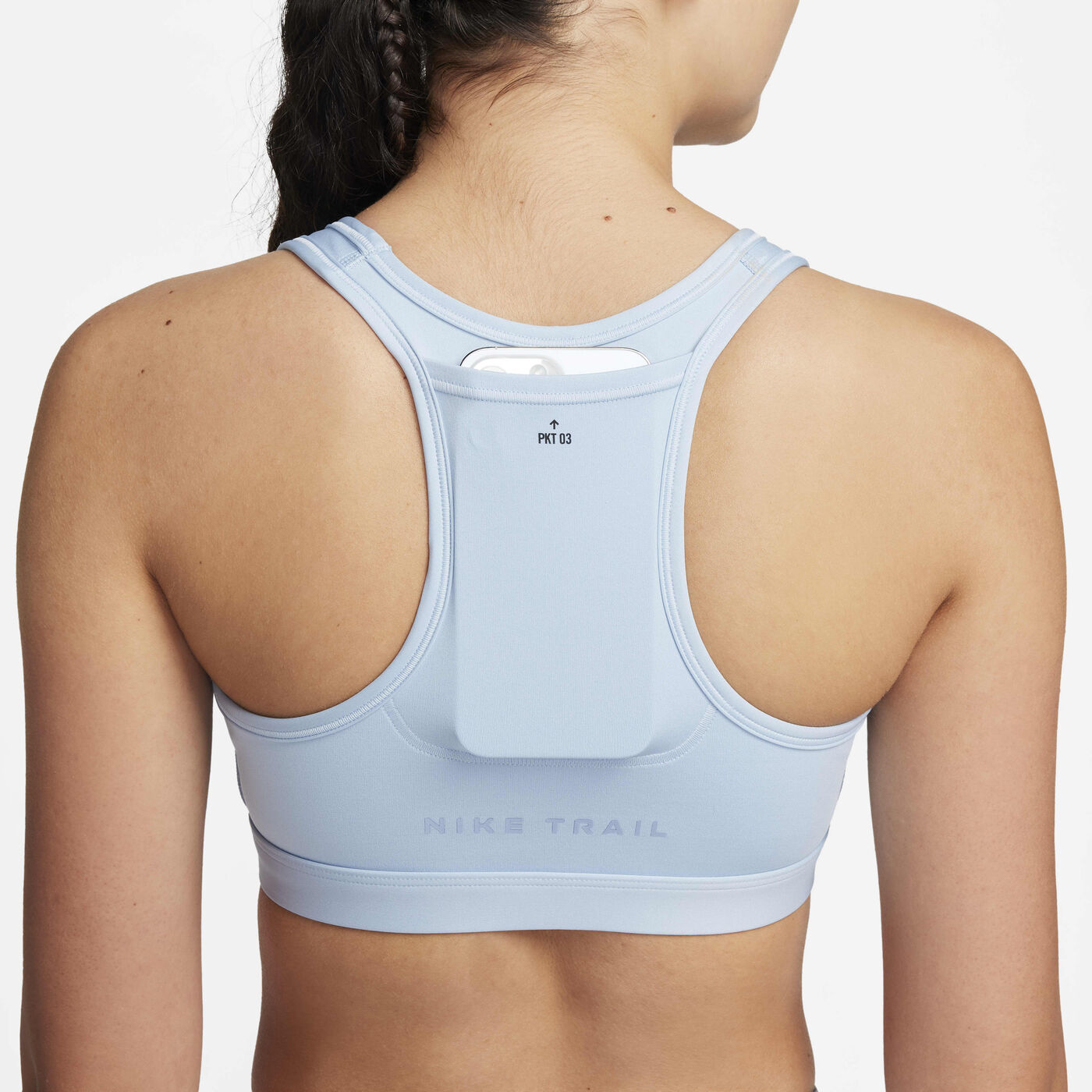 Women's Trail Swoosh On-the-Run Medium-Support Sports Bra