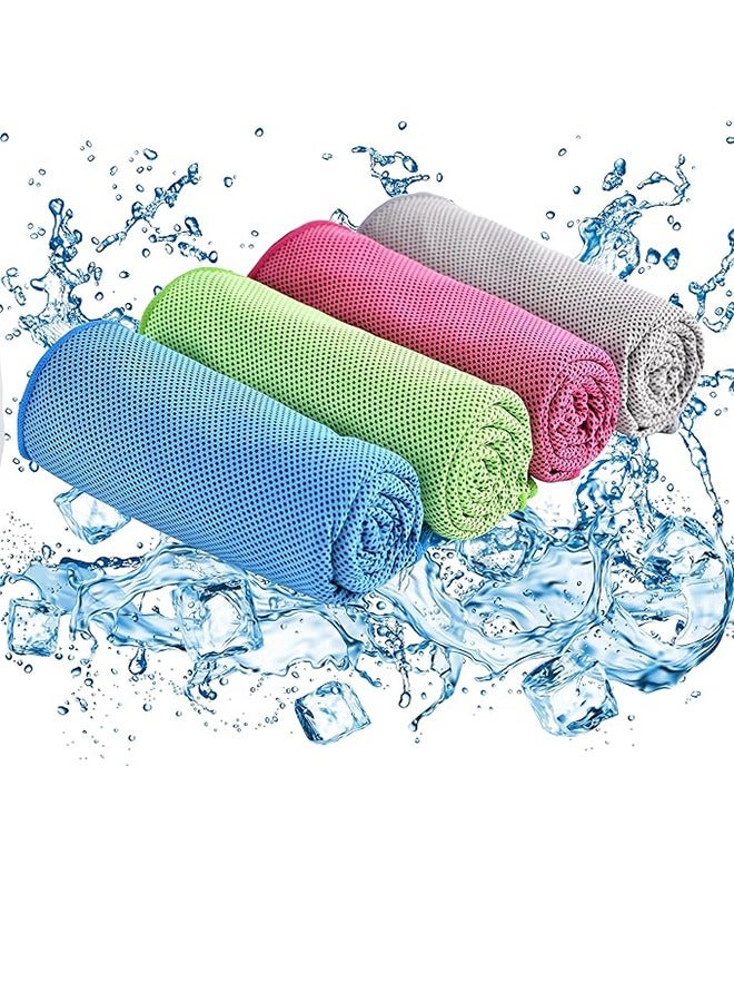 Cooling Towels - 4 Pack Cooling Towels (40