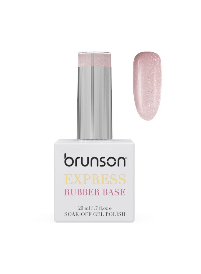 Gold Rush Rubber Base Gel Polish | Radiant And Long-Lasting Beauty For Your Nails - 20Ml