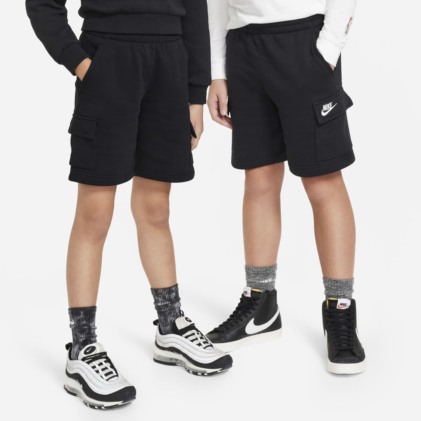 Kids' Sportswear Club Fleece Cargo Shorts