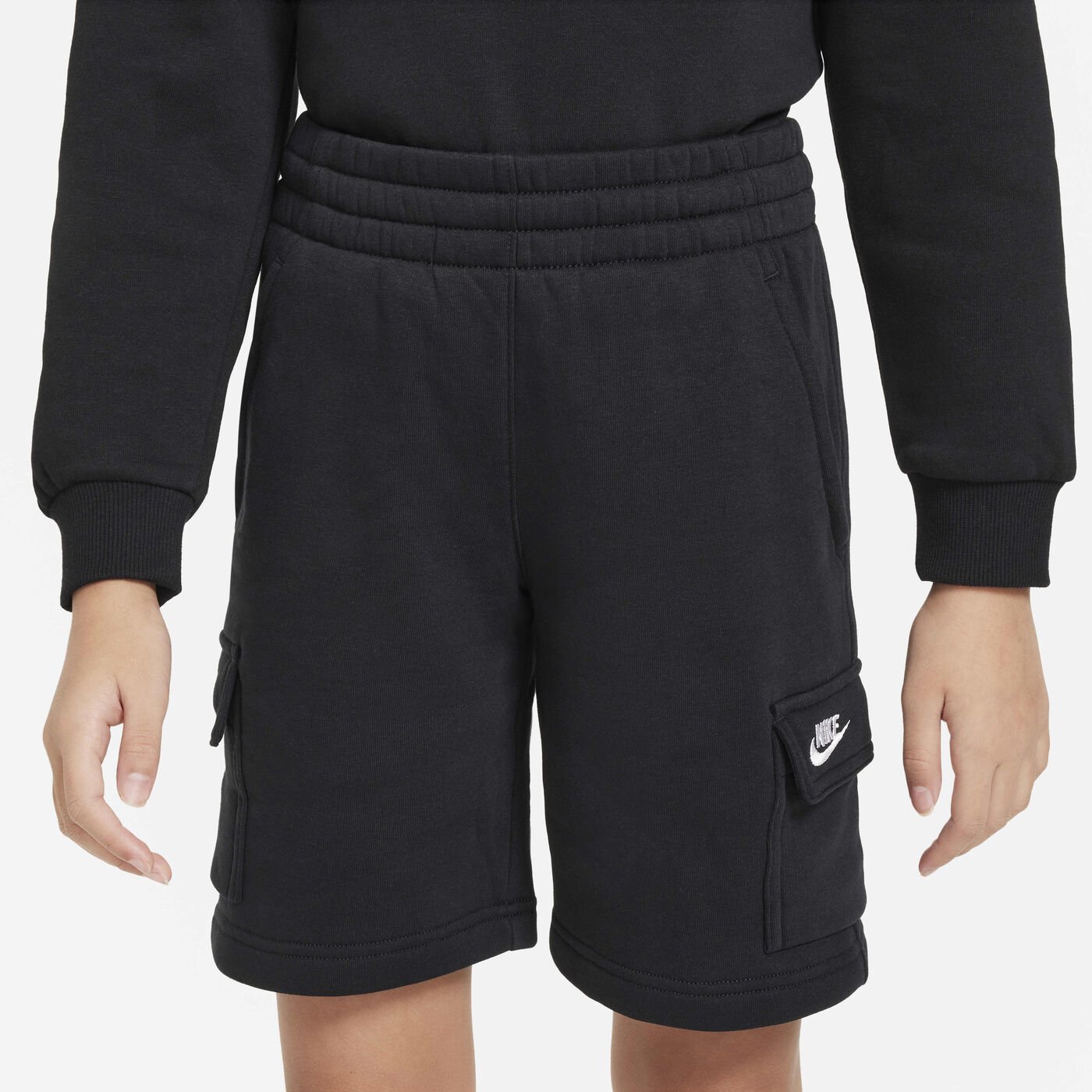 Kids' Sportswear Club Fleece Cargo Shorts