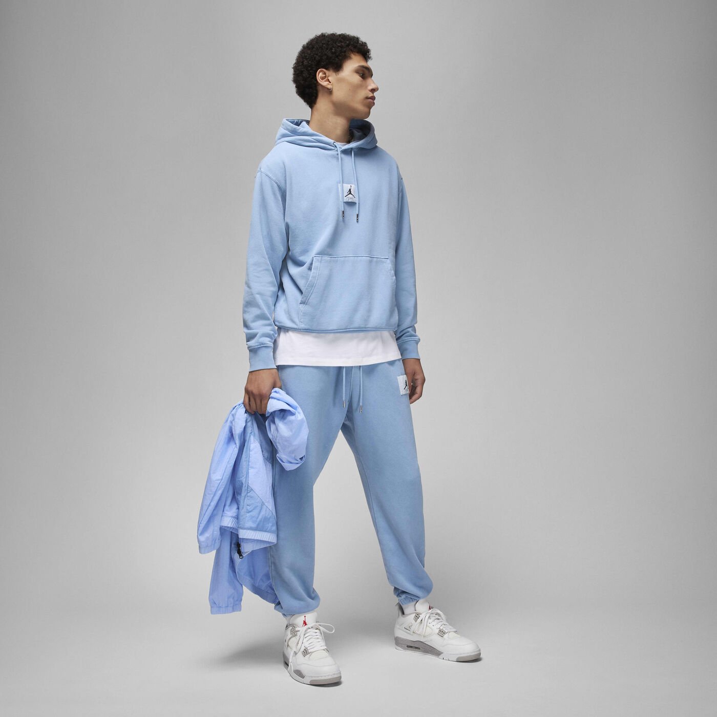 Men's Flight Fleece Washed Hoodie