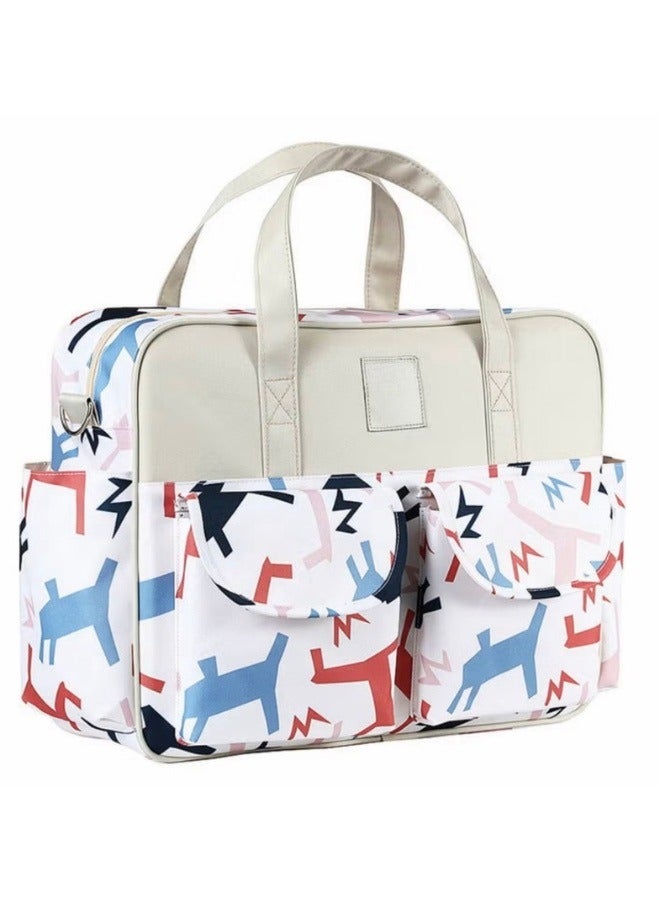 Printed Diaper Bag