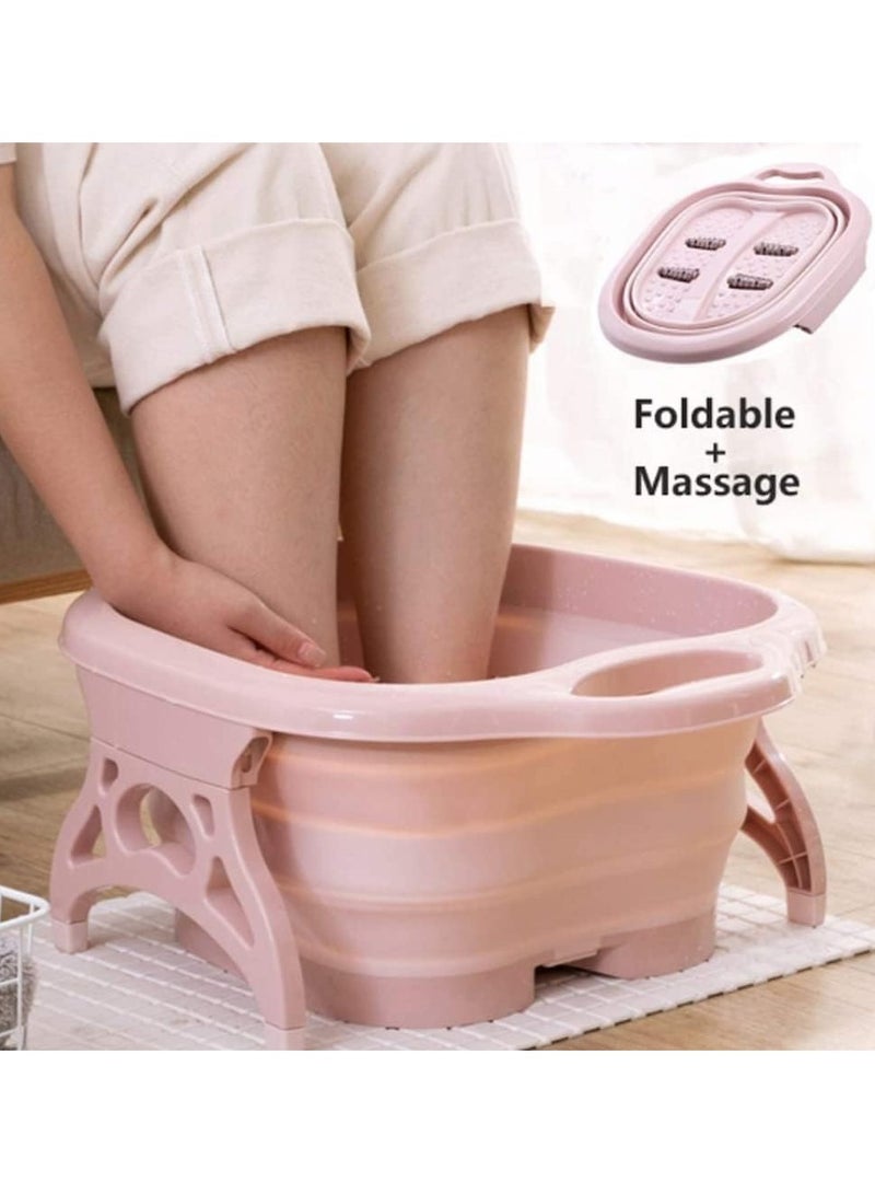 Large Foldable Foot Soaking Tub Bucket Feet Bath Spa Pedicures Bucket Feet Bath Pool