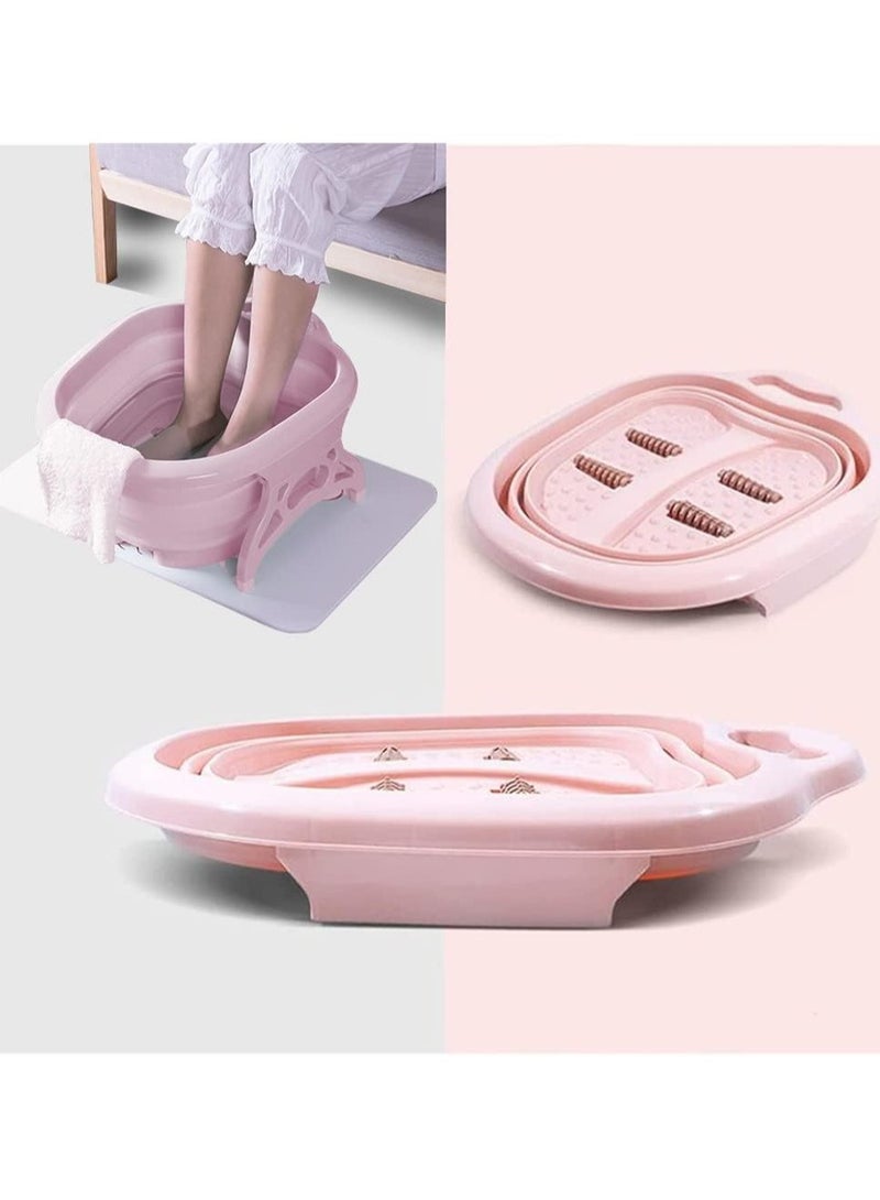 Large Foldable Foot Soaking Tub Bucket Feet Bath Spa Pedicures Bucket Feet Bath Pool