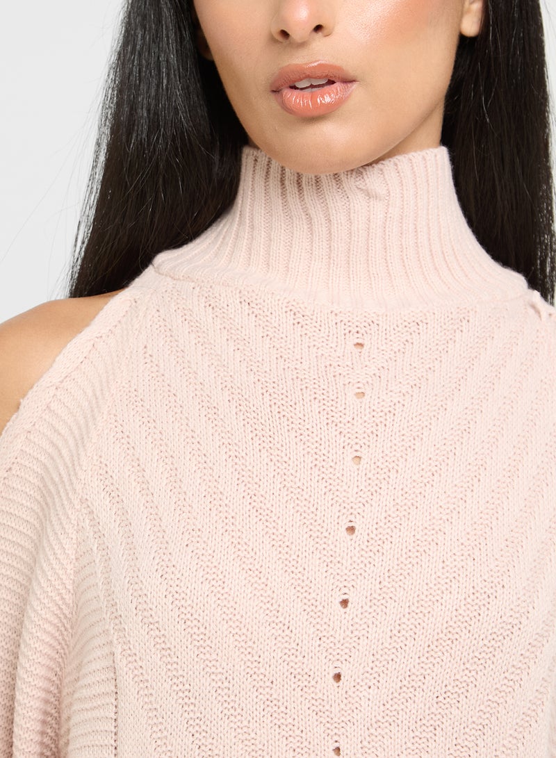 Cold Shoulder Sweater