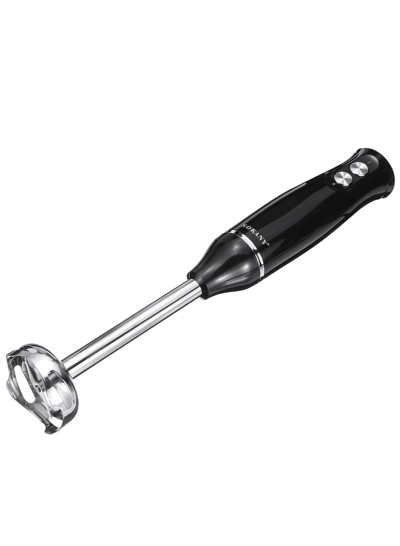 Hand Blender With Chopper And Whisk 4-in-1 1000ml 500 W WK-1710-4 Black/Clear