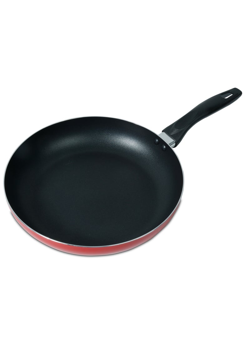 Premium Nonstick Fry Pan with Lid 28cm – Ergonomic Handle & Dishwasher Safe