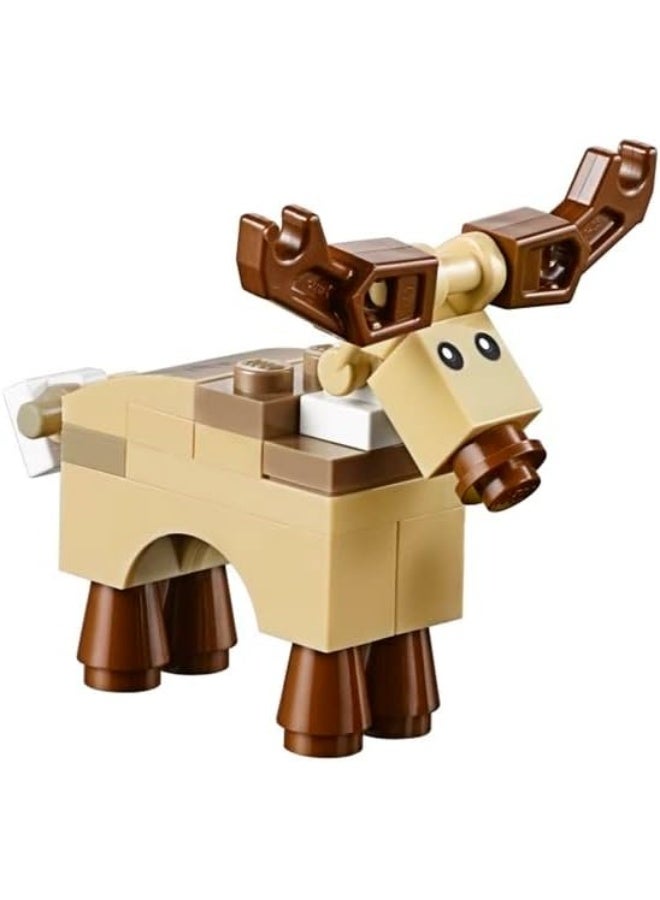 LEGO Holiday MiniFigure Animal - Reindeer (Rudolph with Red Nose) 10245