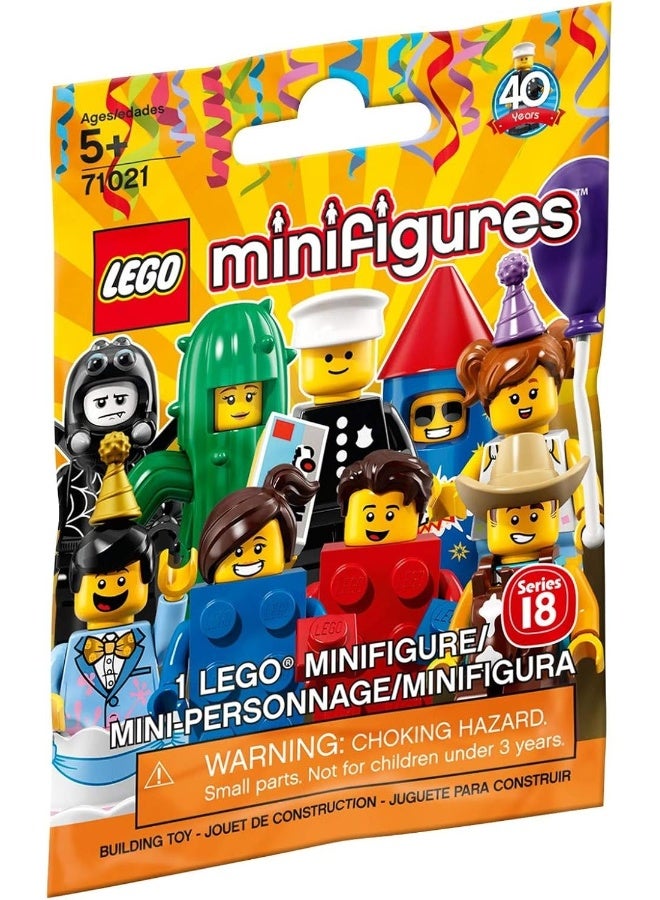 LEGO Series 18 Collectible Party Minifigure - Race Car Guy (71021)