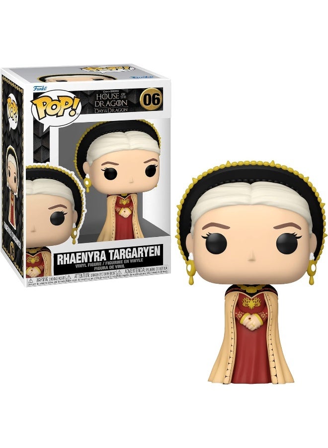 Funko POP! TV: House of The Dragon- Syrax Rhaenyra Targaryen Viserys Targaryen and Otto Hightower