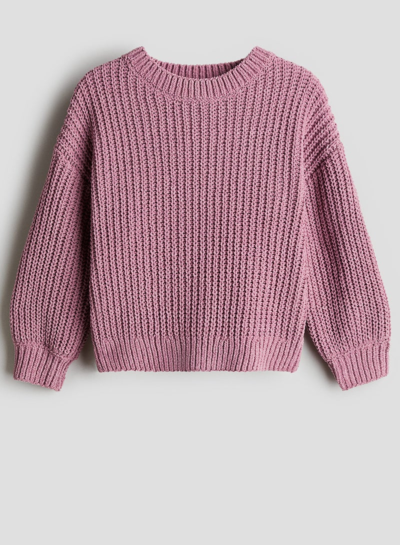 Knitted Chenille Jumper