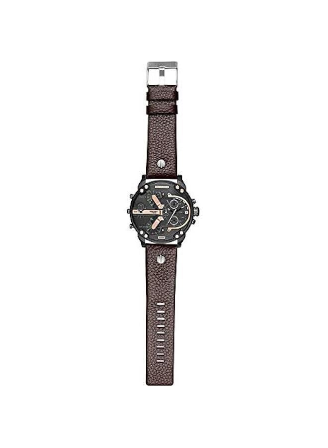 Calfskin Leather Watch Band Suitable for Men's Diesel Watches