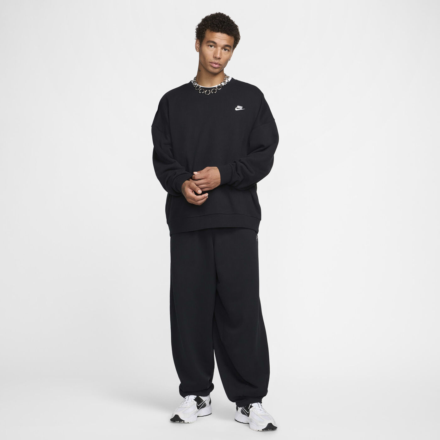 Men's Club Fleece Oversized Trousers