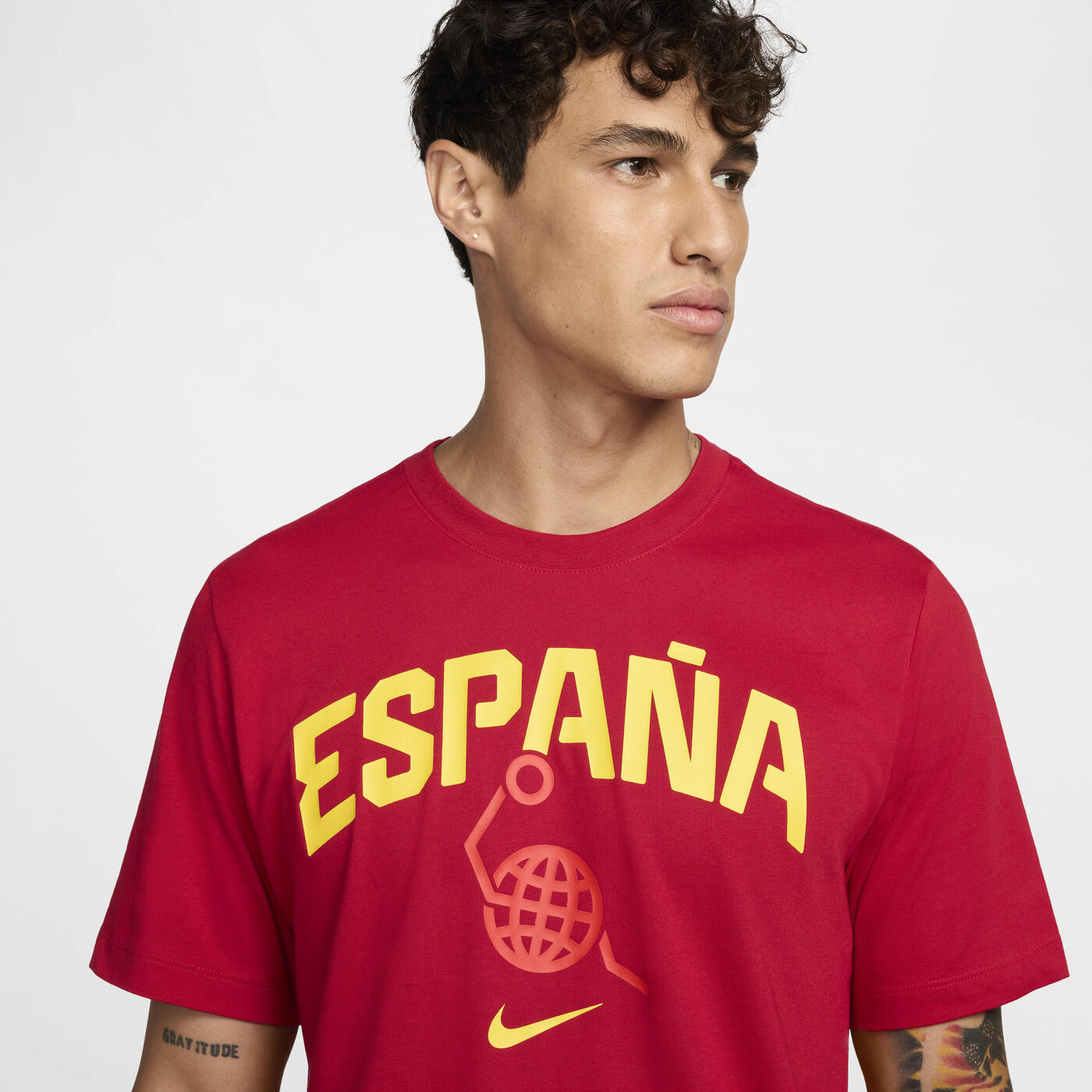 Men's Spain Basketball T-Shirt