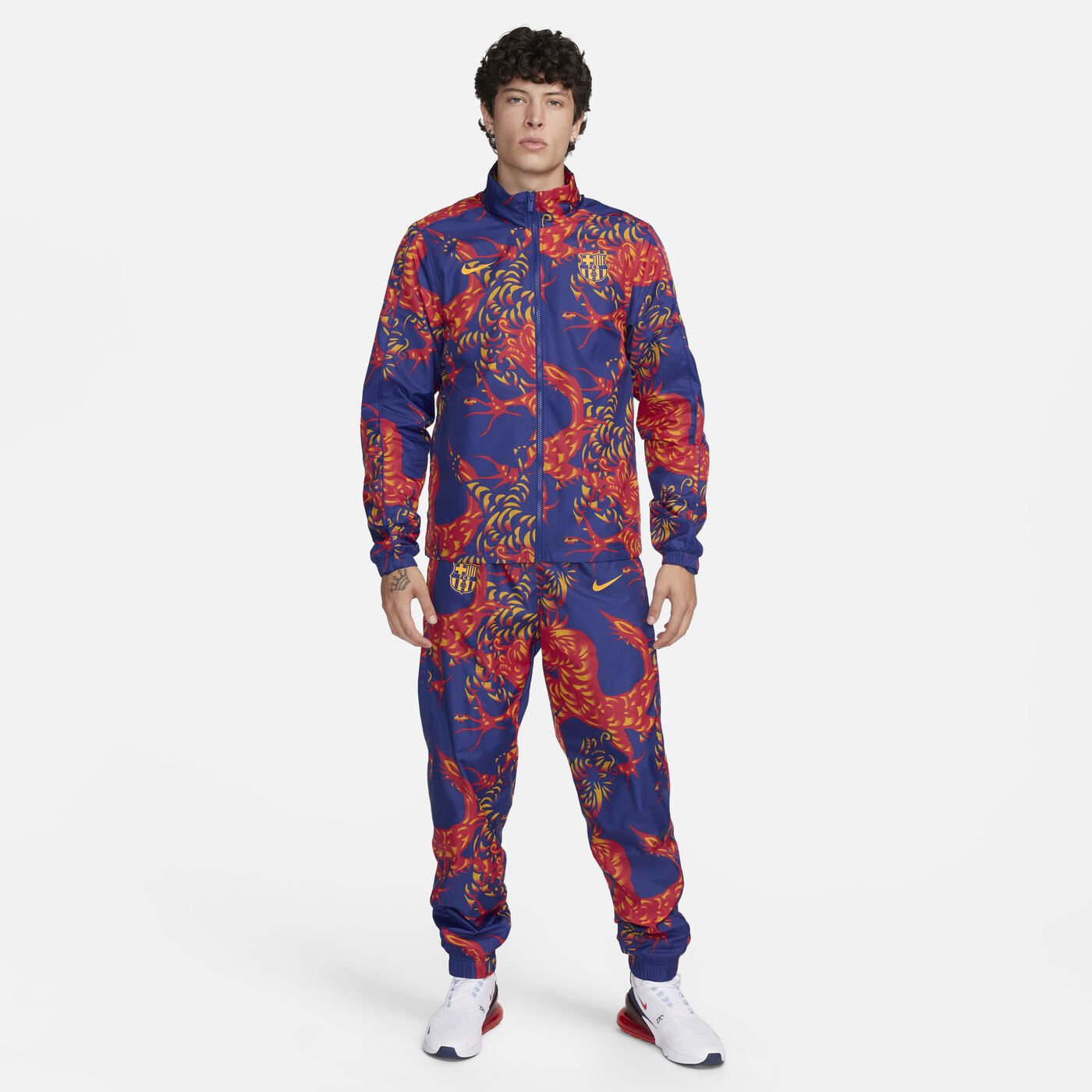 Men's F.C. Barcelona Football Tracksuit