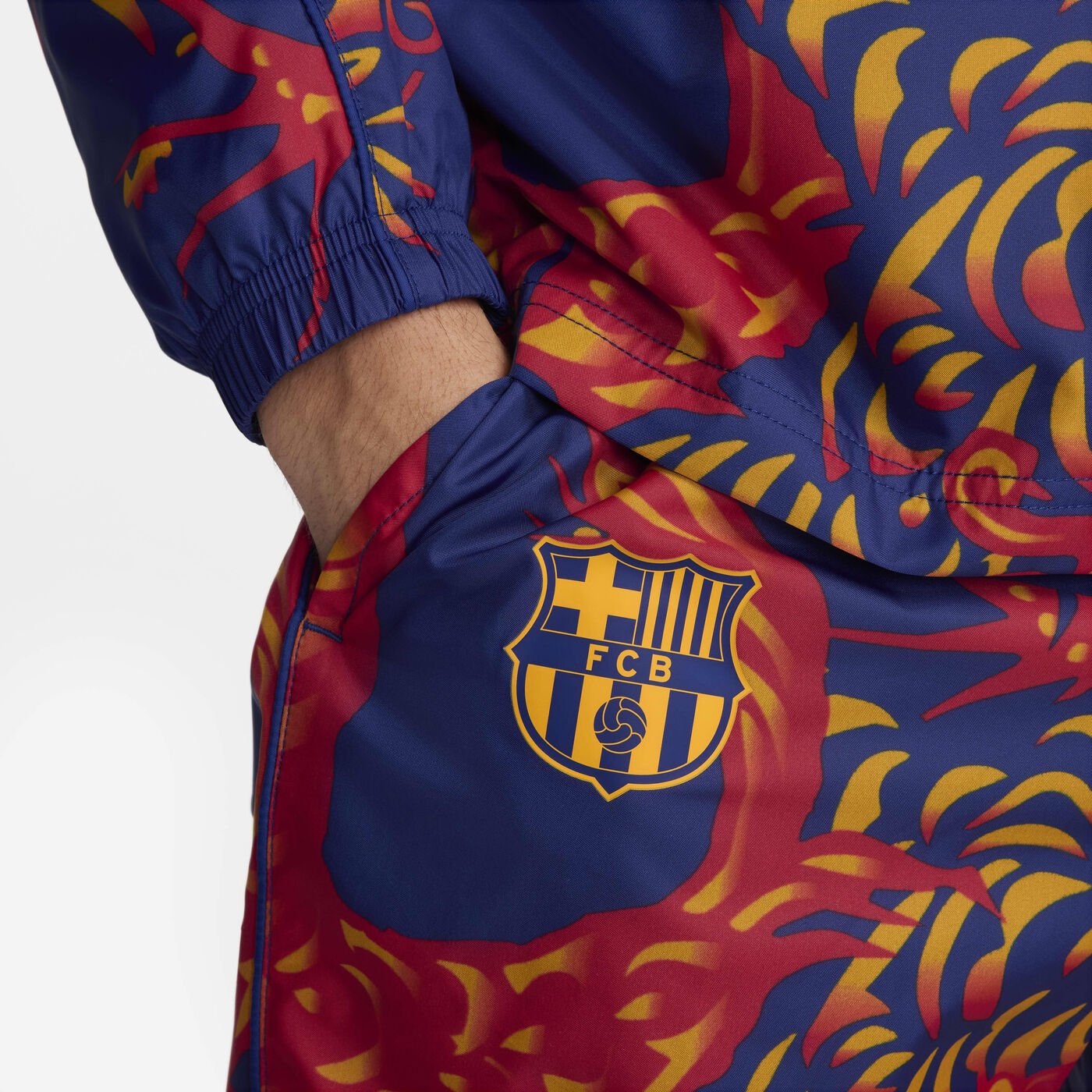 Men's F.C. Barcelona Football Tracksuit