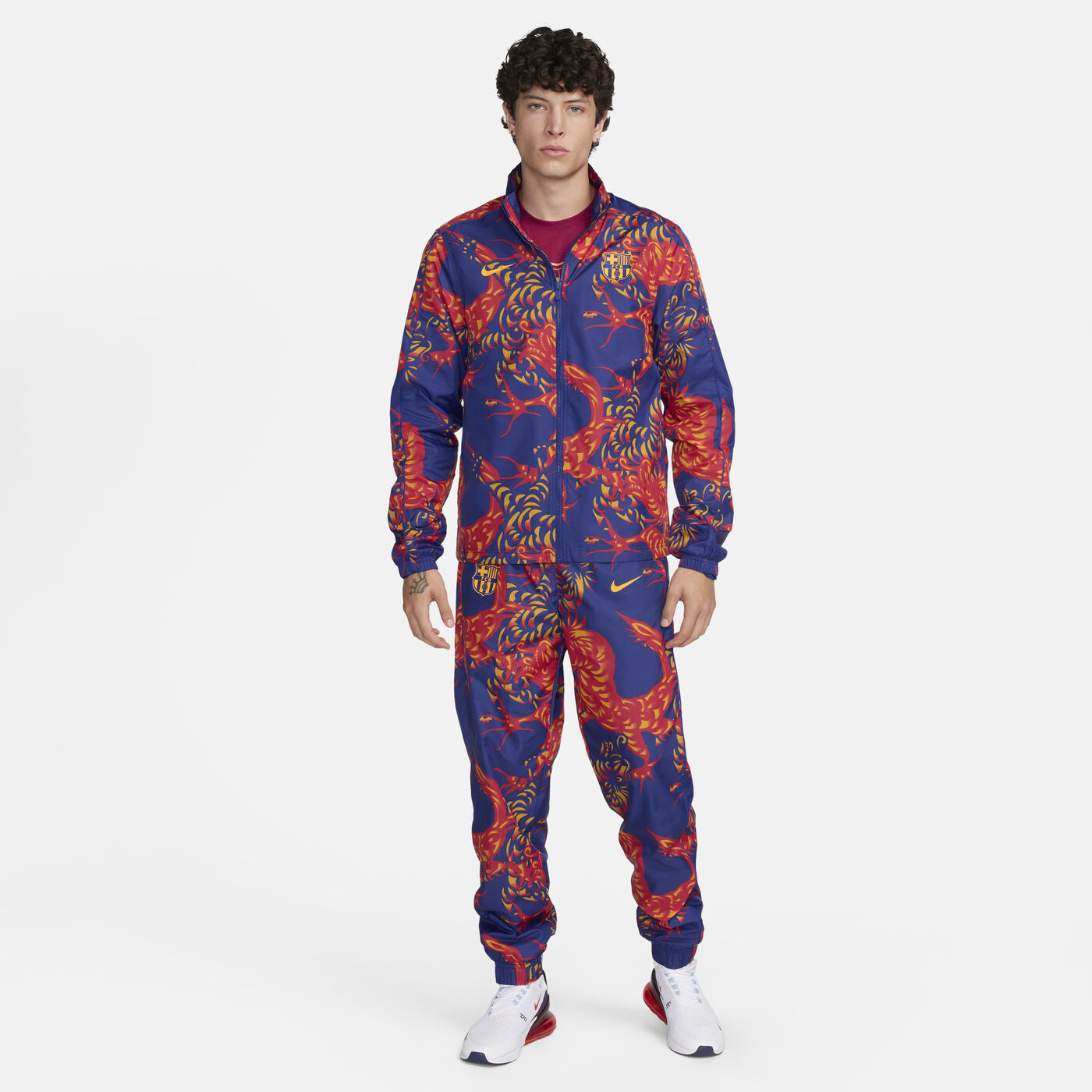 Men's F.C. Barcelona Football Tracksuit