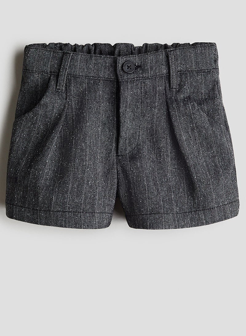 Pleated Shorts