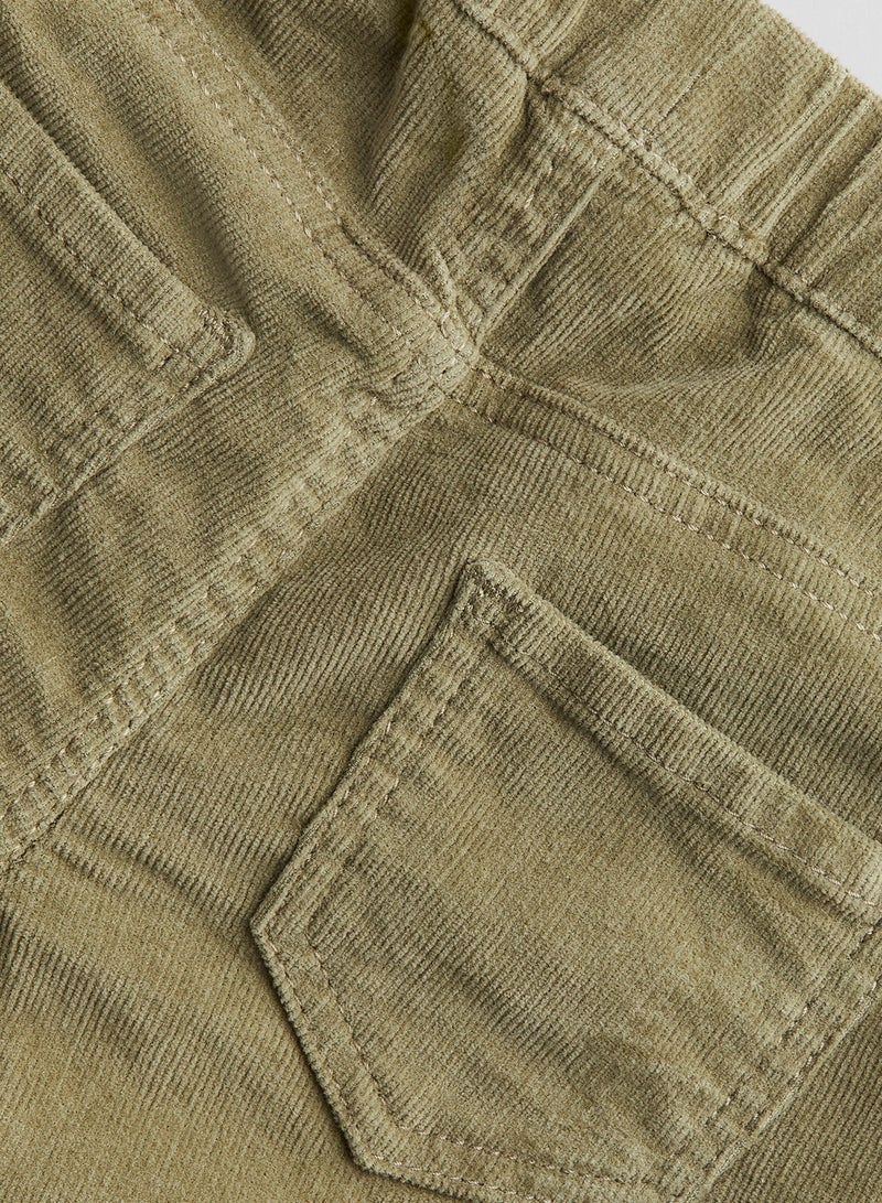 Flared Corduroy Treggings