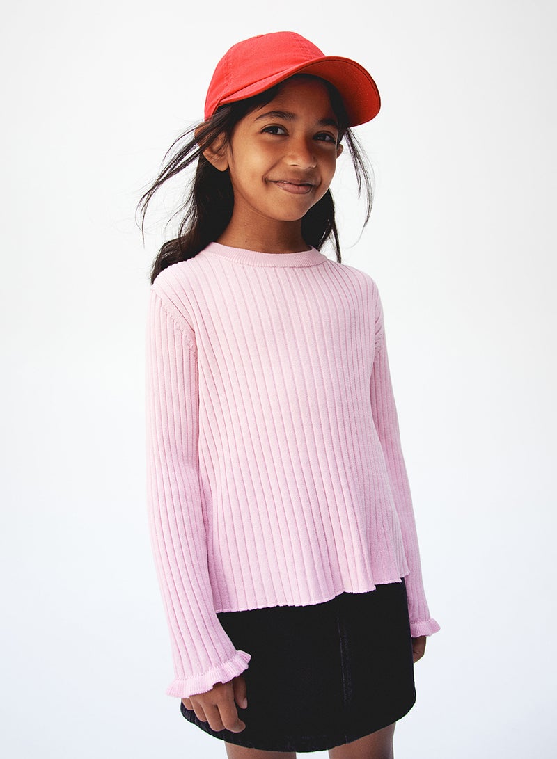 Rib-Knit Jumper