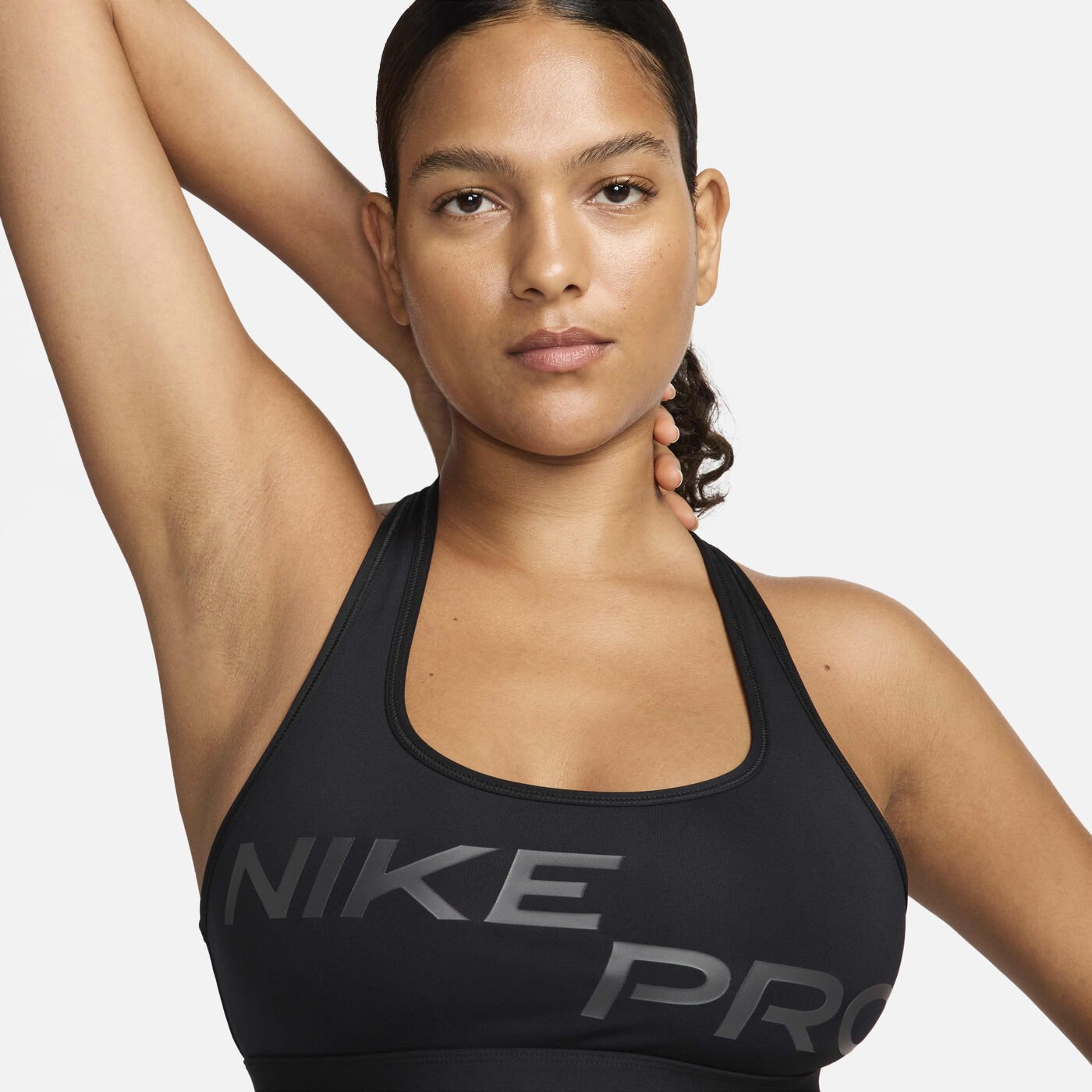 Women's Pro Swoosh Light Support Non-Padded Graphic Sports Bra