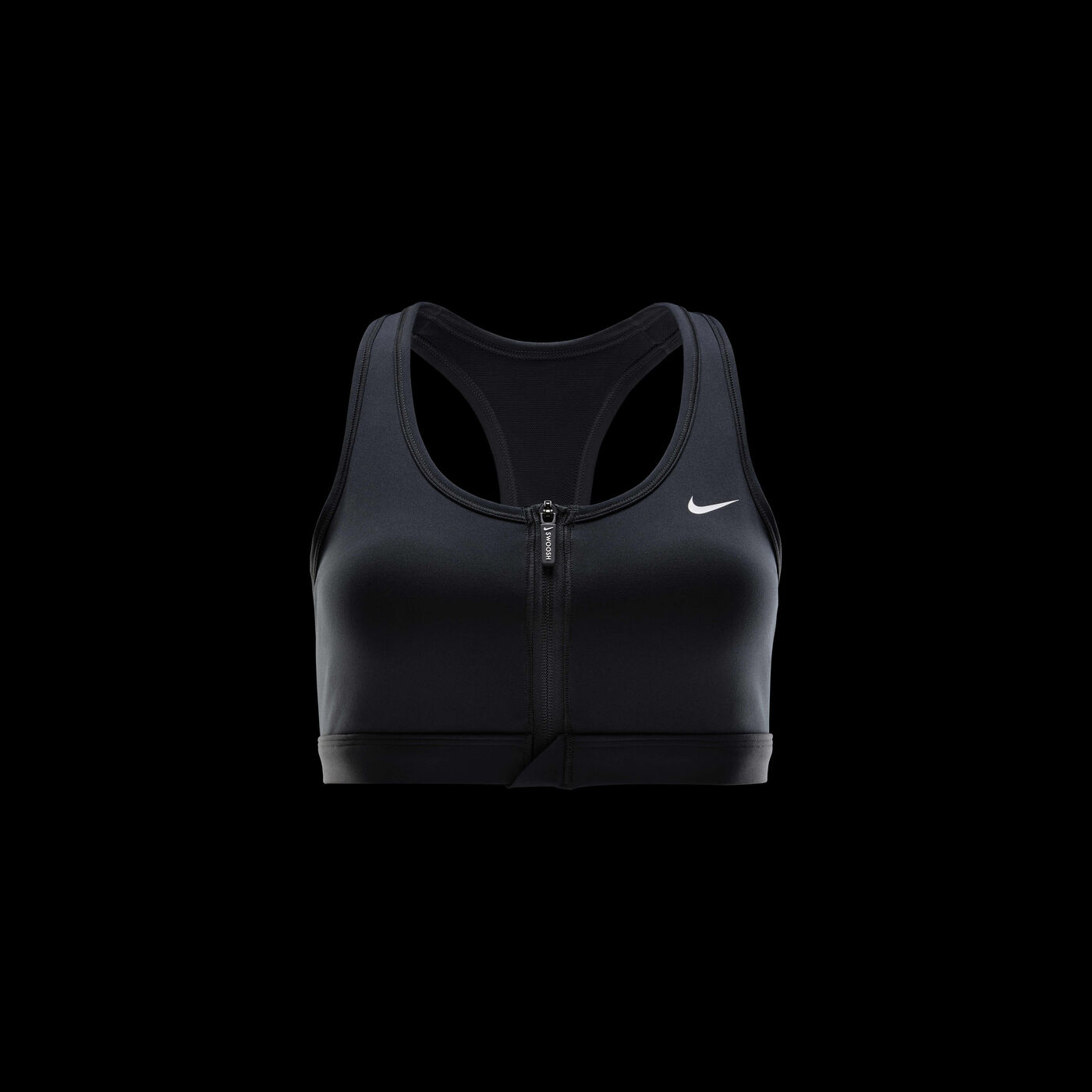 Women's Swoosh Front Zip Medium-Support Padded Sports Bra