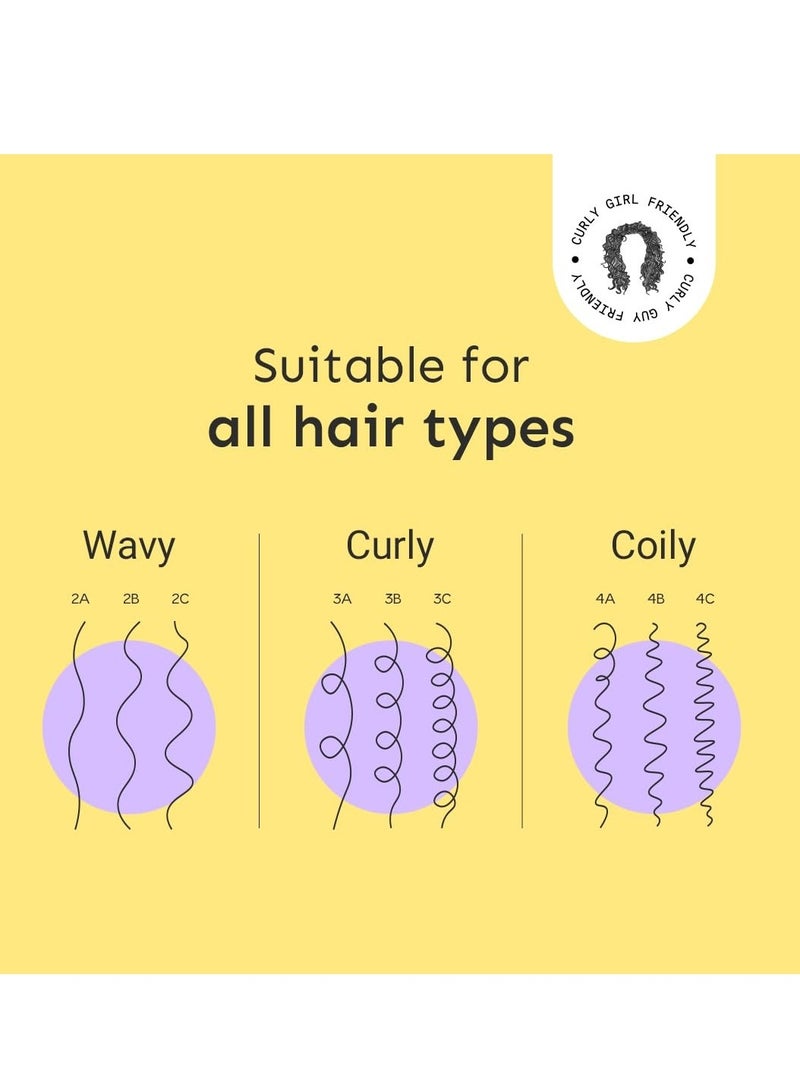 Arata Curl Styling Combo (Mini) - Curl Cream (50ml) + Gel (50ml) For Dry, Frizzy, Wavy, Curly Hair | Reduces Frizz | Moisturises, Hydrates & Defines Curls | Natural Hold | No Sulphate,Paraben,Silicone