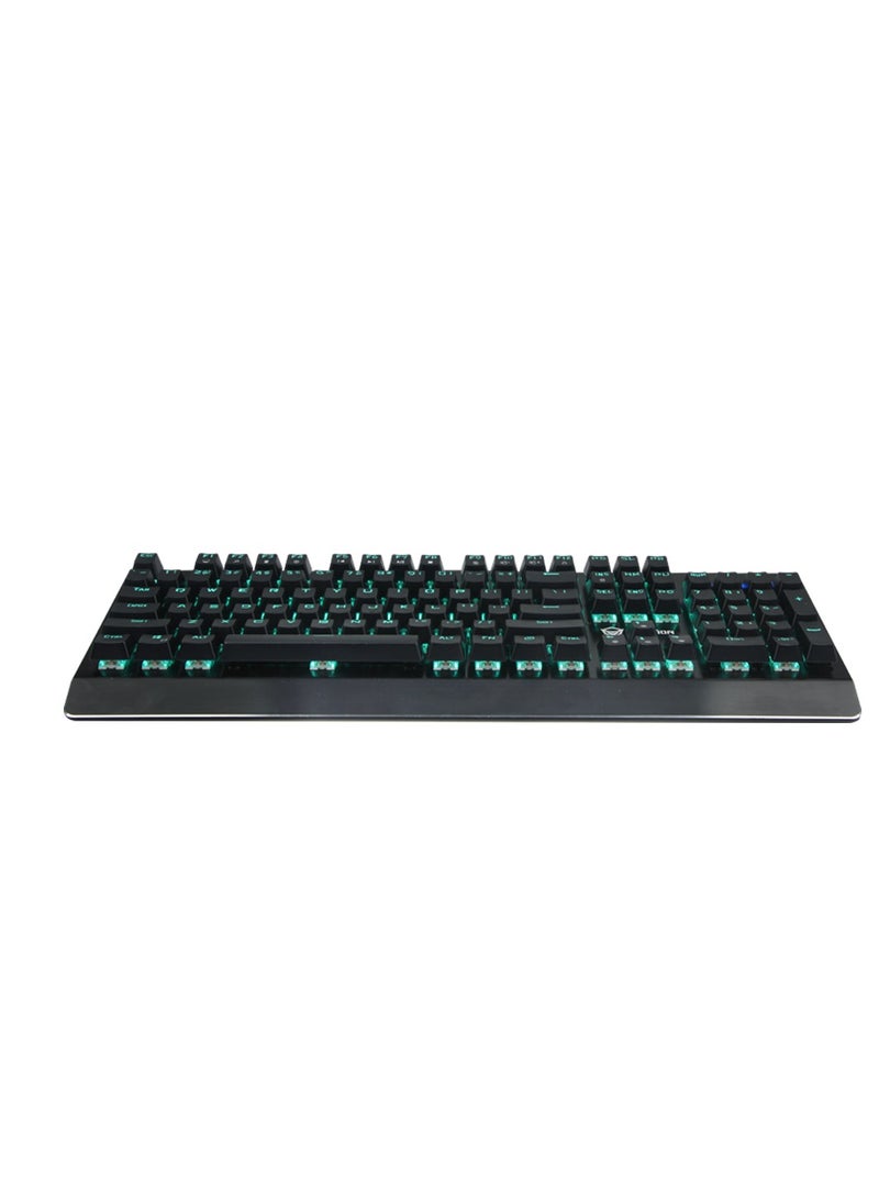 MT-MK01 Mechanical Gaming Keyboard 12 Multimedia Shortcuts Keys With RGB LED Backlit Wired Anti-Ghosting Mechanical Keyboard For Windows And Mac