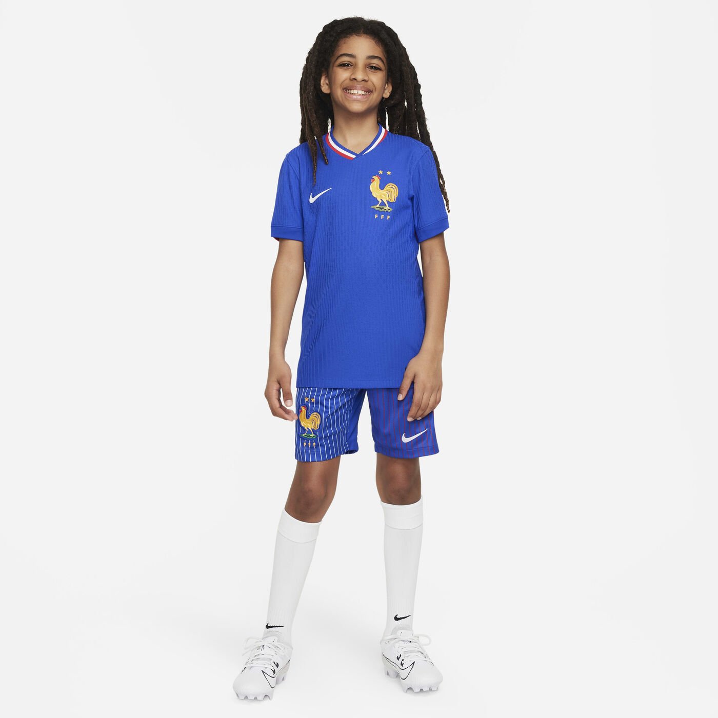 Kids' FFF 2024 Stadium Away Dri-FIT Football Replica Shorts