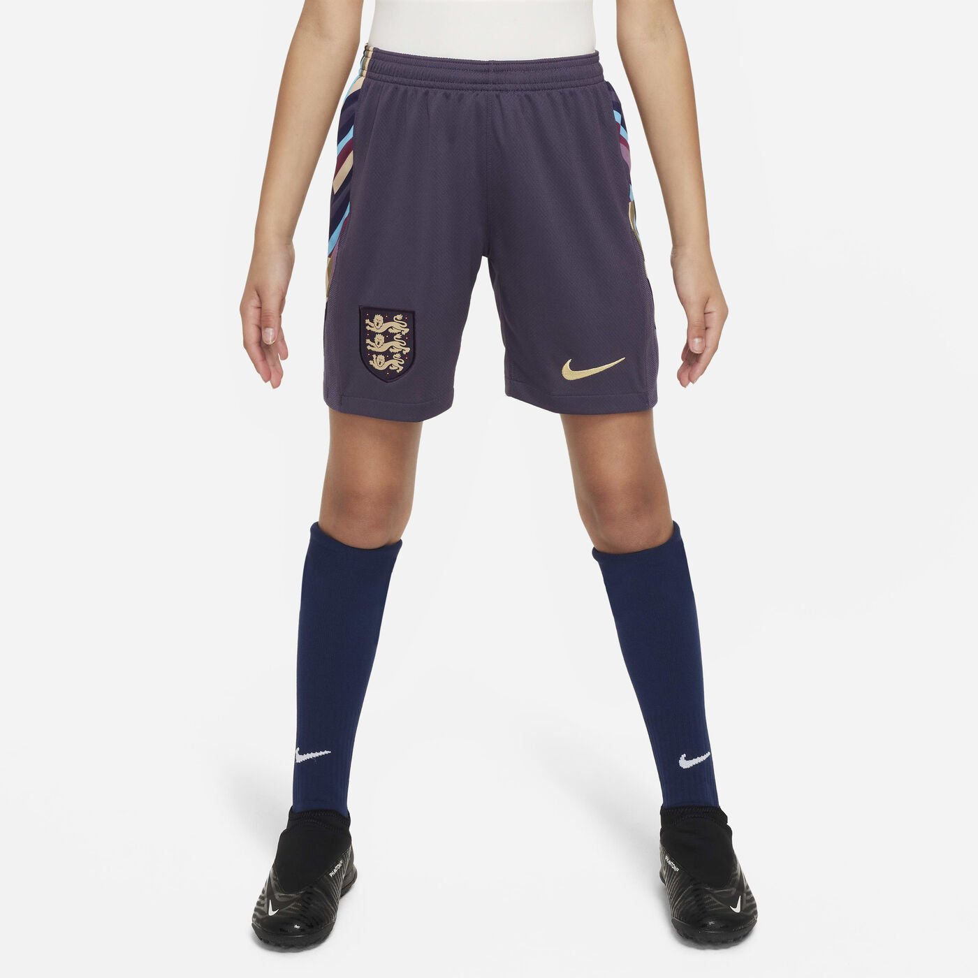 Kids' England 2024 Stadium Away Dri-FIT Football Replica Shorts