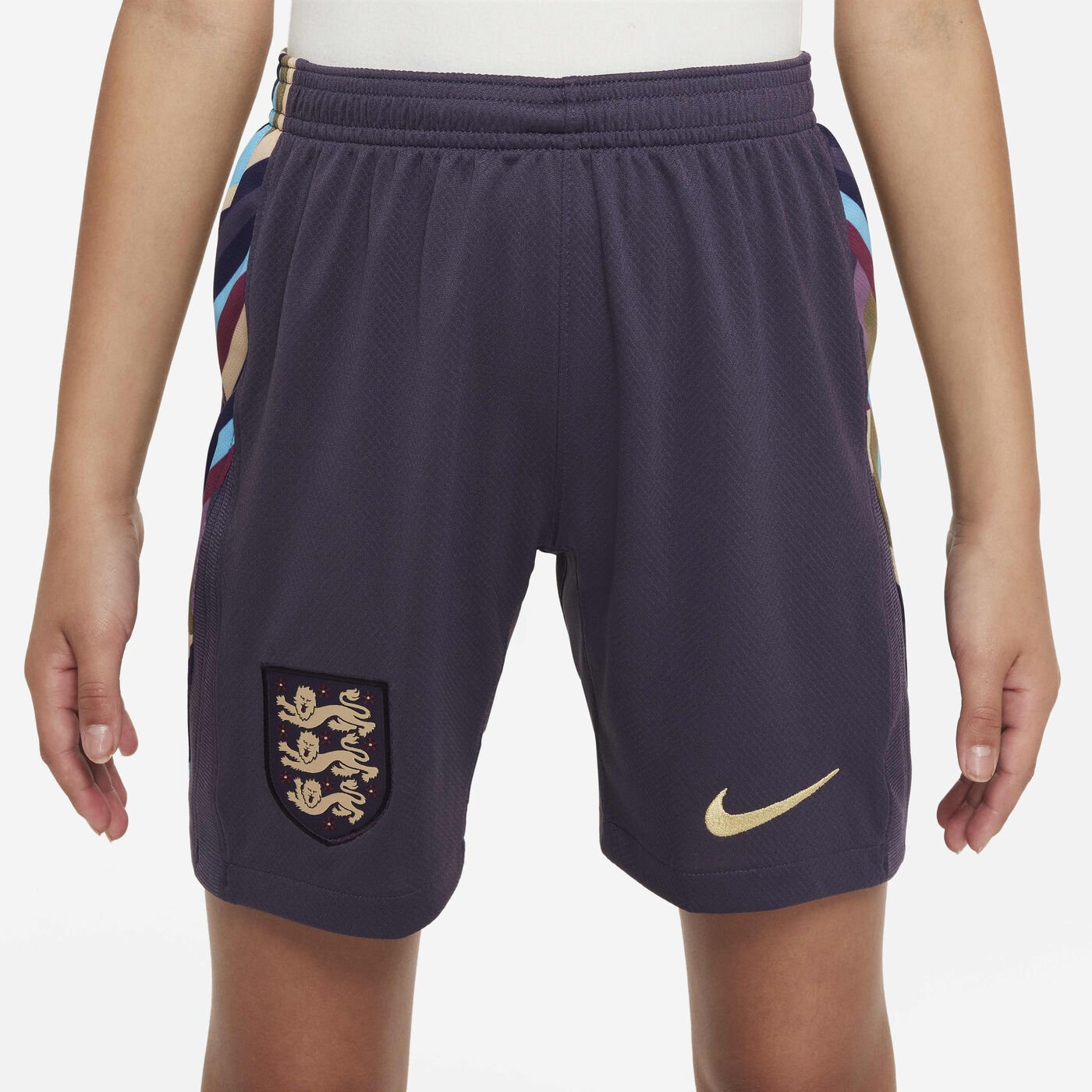 Kids' England 2024 Stadium Away Dri-FIT Football Replica Shorts