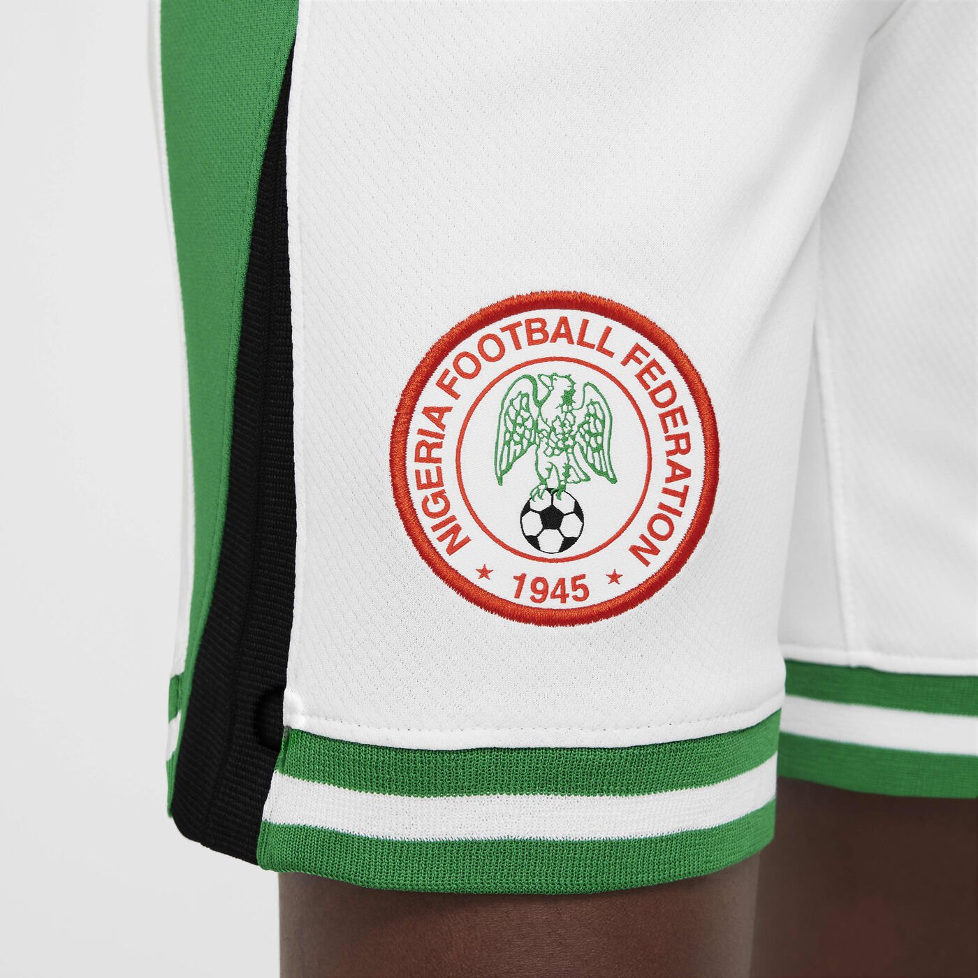 Kids' Nigeria 2024 Stadium Home Dri-FIT Football Replica Shorts