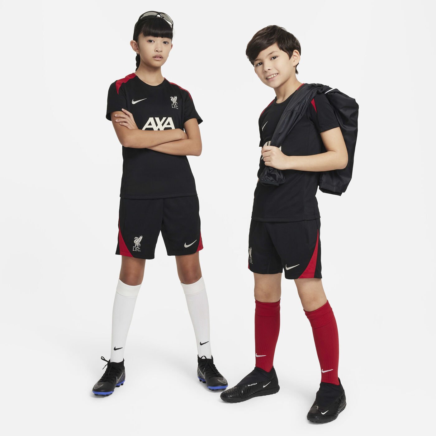 Kids' Liverpool F.C. Strike Dri-FIT Football Shorts