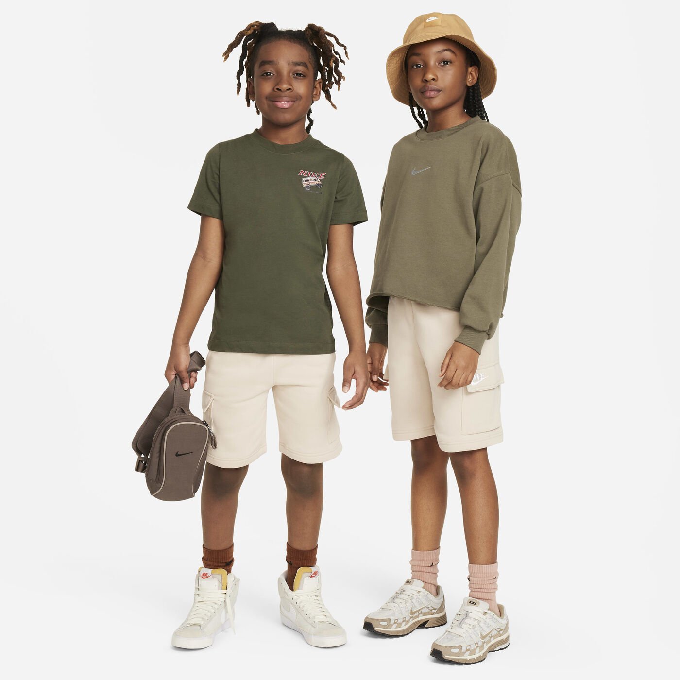 Kids' Sportswear Club Fleece Cargo Shorts