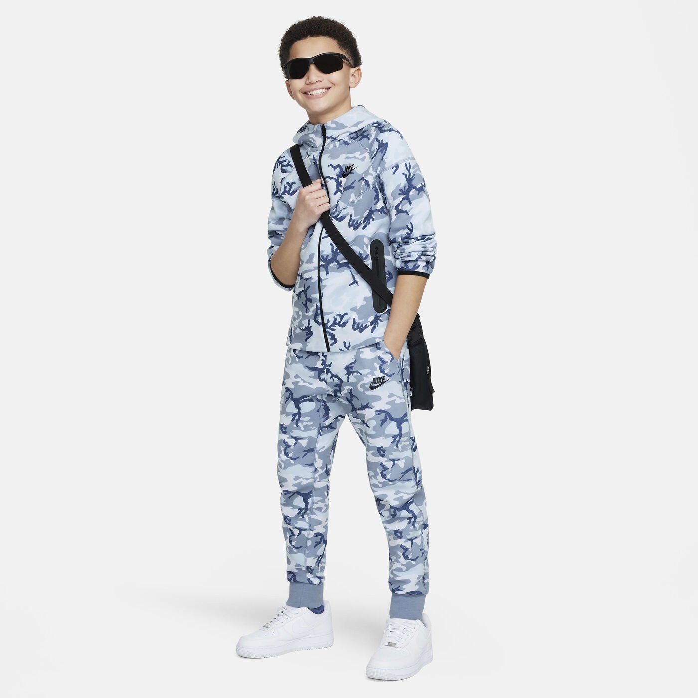 Kids' Sportswear Tech Fleece Camo Joggers