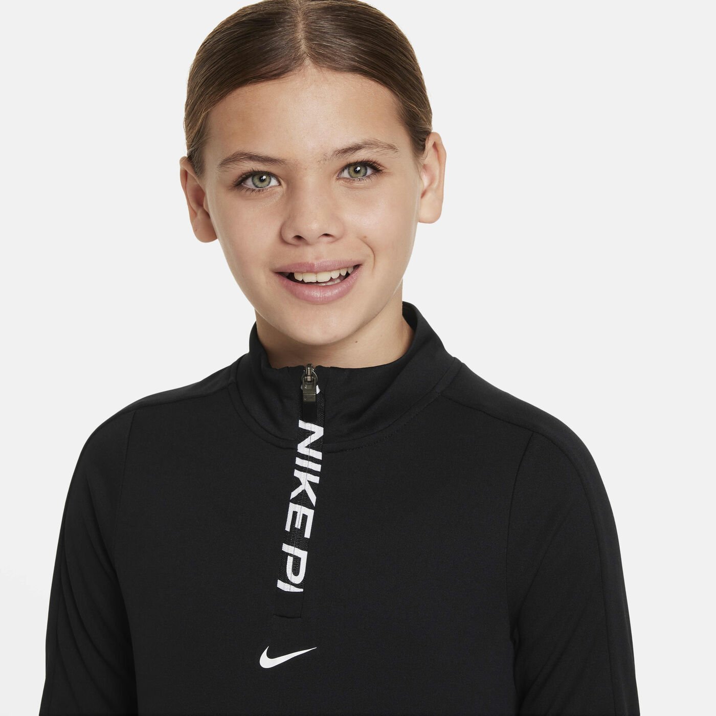 Girls' Pro Dri-FIT 1/2-Zip Top