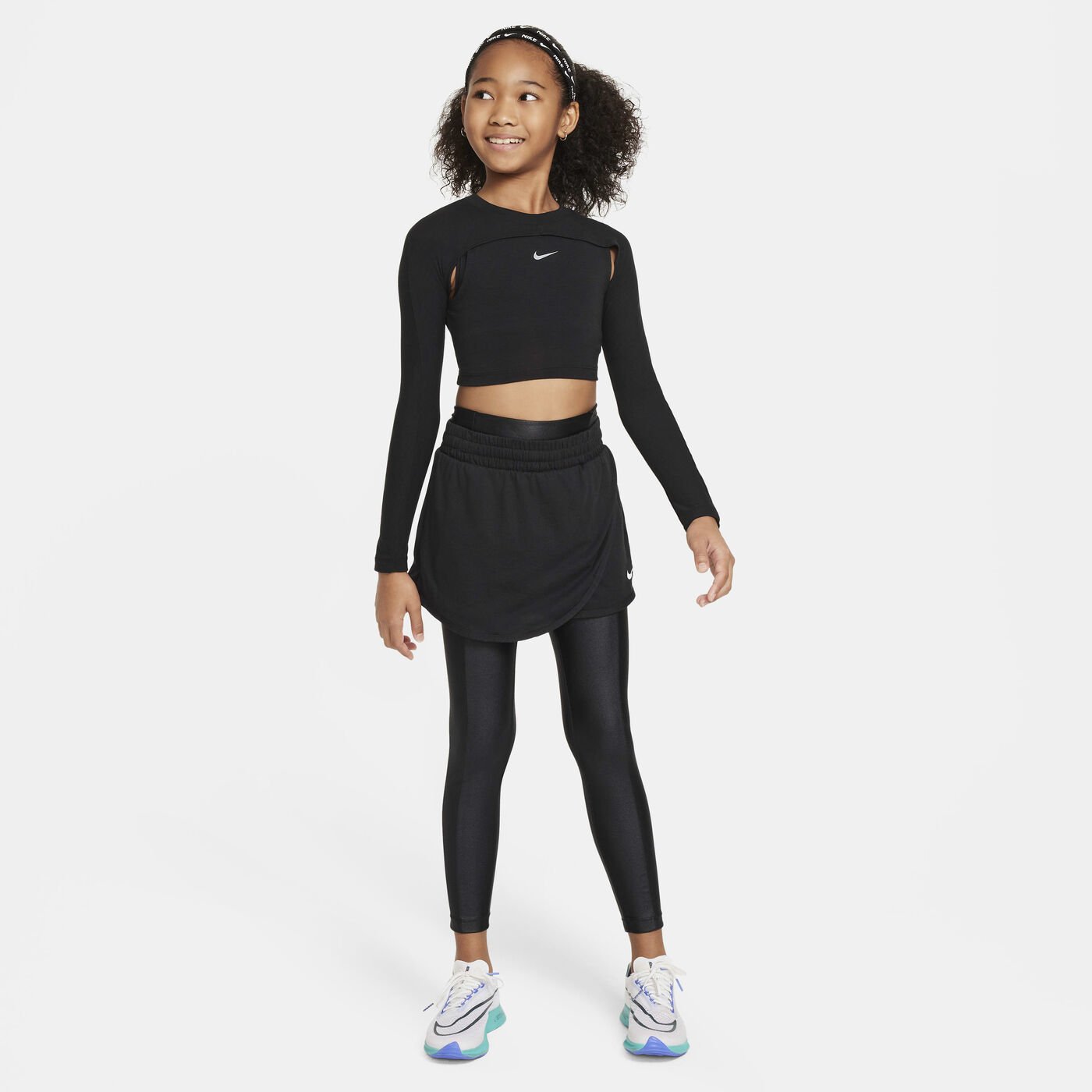 Girls' Dri-FIT Long-Sleeve Top