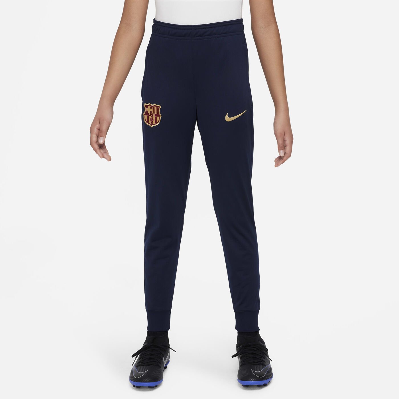 Kids' F.C. Barcelona Strike Dri-FIT Football Tracksuit