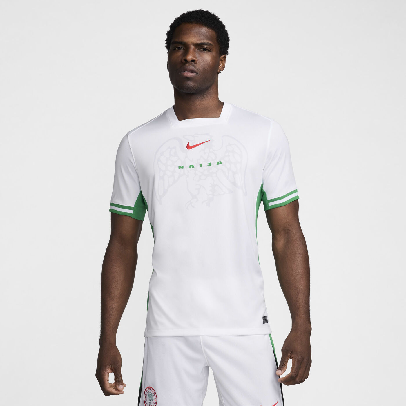 Men's Nigeria 2024 Stadium Home Dri-FIT Football Replica Shirt