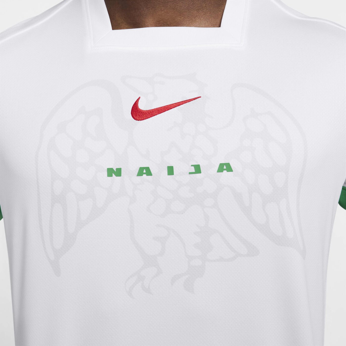 Men's Nigeria 2024 Stadium Home Dri-FIT Football Replica Shirt