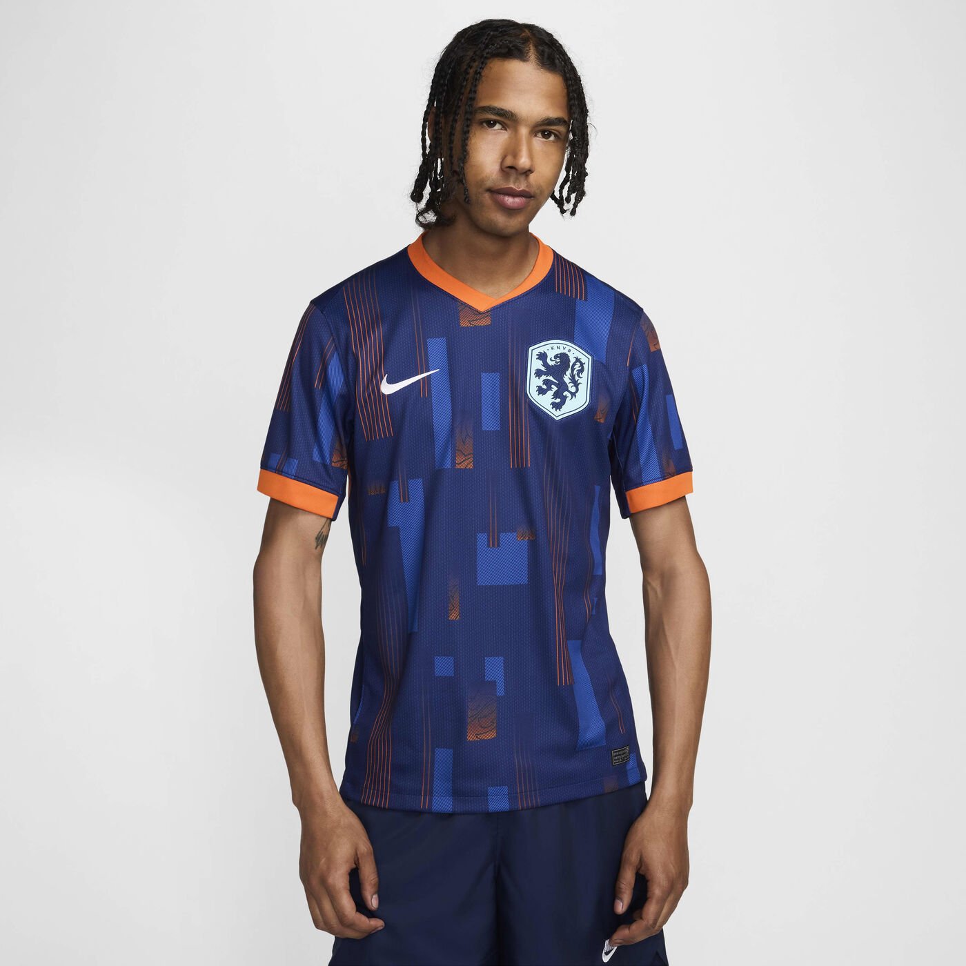 Men's Netherlands 2024/25 Stadium Away Dri-FIT Football Replica Shirt