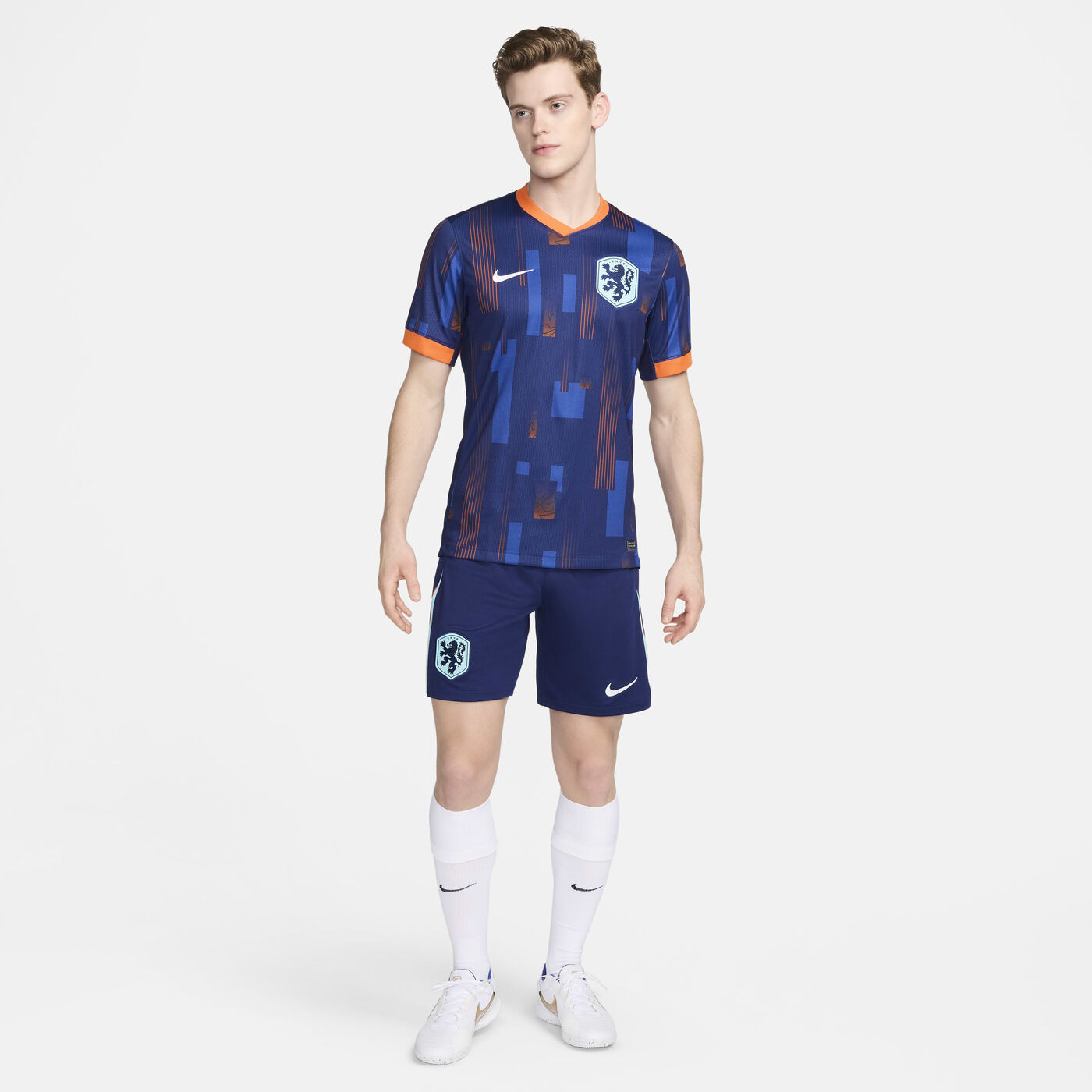 Men's Netherlands 2024/25 Stadium Away Dri-FIT Football Replica Shirt